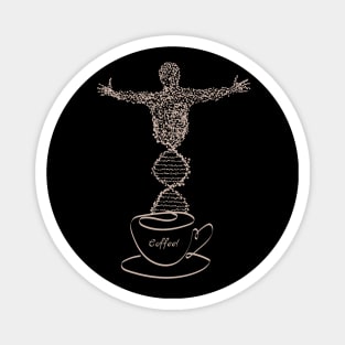 Coffee in My DNA Magnet